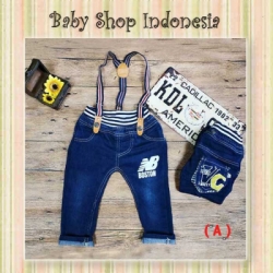 Celana Panjang Denim NB Boston  large