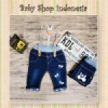 Celana Pendek Suspender Mickey  medium