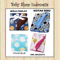 D081 Carters Double Fleeces Blanket combi  large