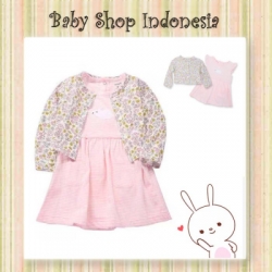 Dress Bayi Bolero Softpink Bunny  large