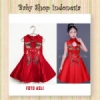 Dress Imlek Anak Elegant Red  medium