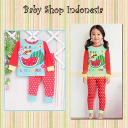 PU380 Setelan Piyama Anak GW Love Summer 93 copy  large