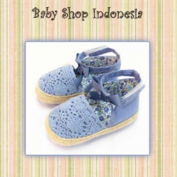 S744 Sepatu Prewalker Motercare Blue Brocade 70 copy  large