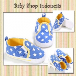 S753 sepatu bayi star blue 70  large