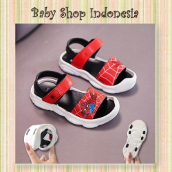S978 Sepatu Sandal Anak Import Sepatu Sandal Spiderman Sepatu Sandal Gunung Anak  large