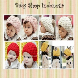 T010 Topi Korean Style Knitted Round 55  large