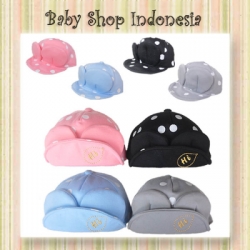 Topi Anak Pad Polkadot Mickey Ears  large
