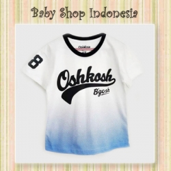 Tshirt Oshkosh Anak Putih Biru  large
