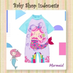 W104 Baju Renang Anak Import Murah Baju Renang Anak Perempuan Mermaid  large
