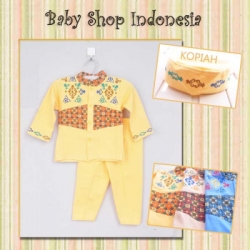 d Koko Bayi Batik Kuning LU322 70  large