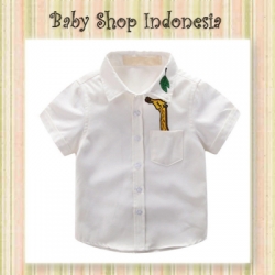 kemeja putih jerapah  large