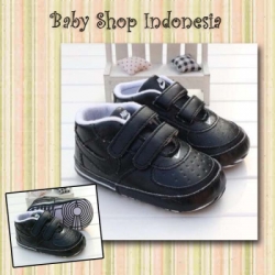 sepatu bayi hitam sepatu prewalker bayi hitam sepatu nike sepatu bayi branded  large