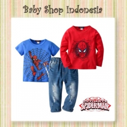 setelan 3in1 carters spider  large