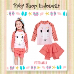 setelan baju renang cewek cat  large
